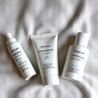 Client photo de la routine visage matin