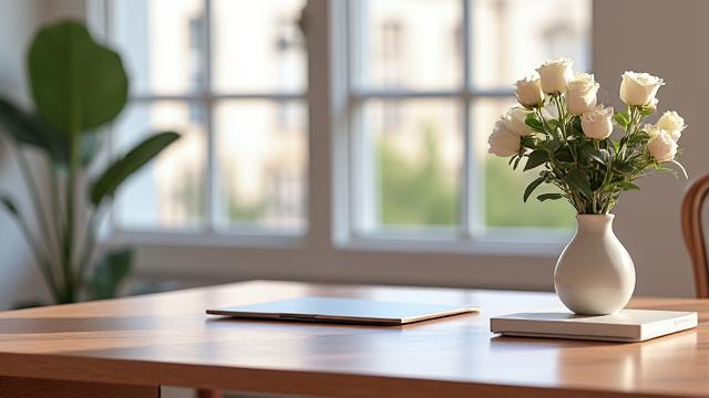 Illustration élégante du service client Brise Blanche dans un bureau Haussmannien à Paris